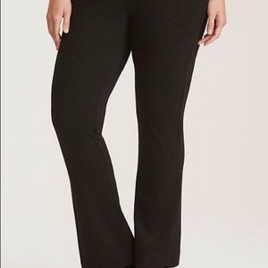 Torrid 12-R Gray Herringbone Trouser Work Pant